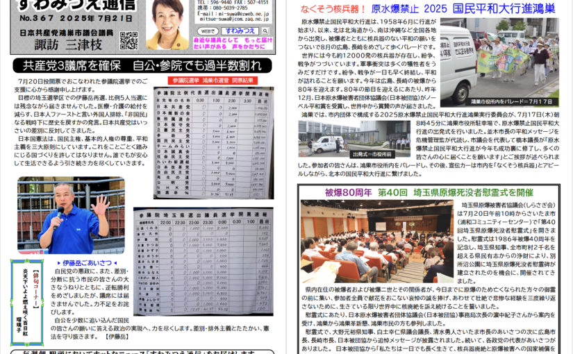 No.367 2025年7月21日